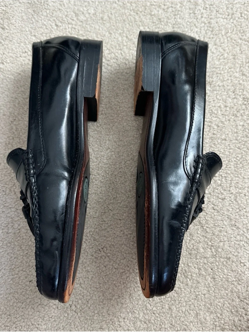 G.H. Bass & Co. polished black